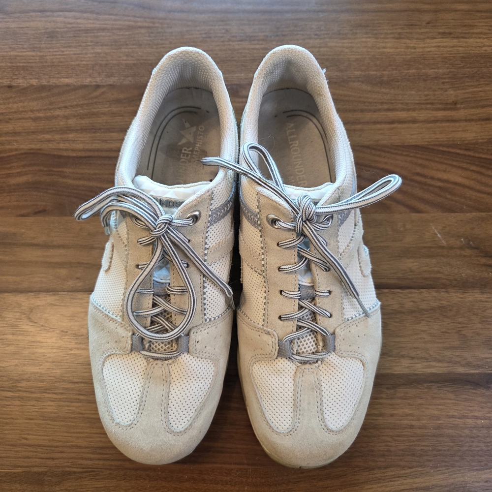 Allrounder by Mephisto Women's Walking Trail Lace Up Sneakers Mesh Suede Size 8 - Picture 12 of 15